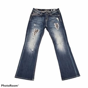 Miss me jeans distressed jeans size 31